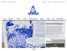 Tablet Screenshot of ahoi-marie.com